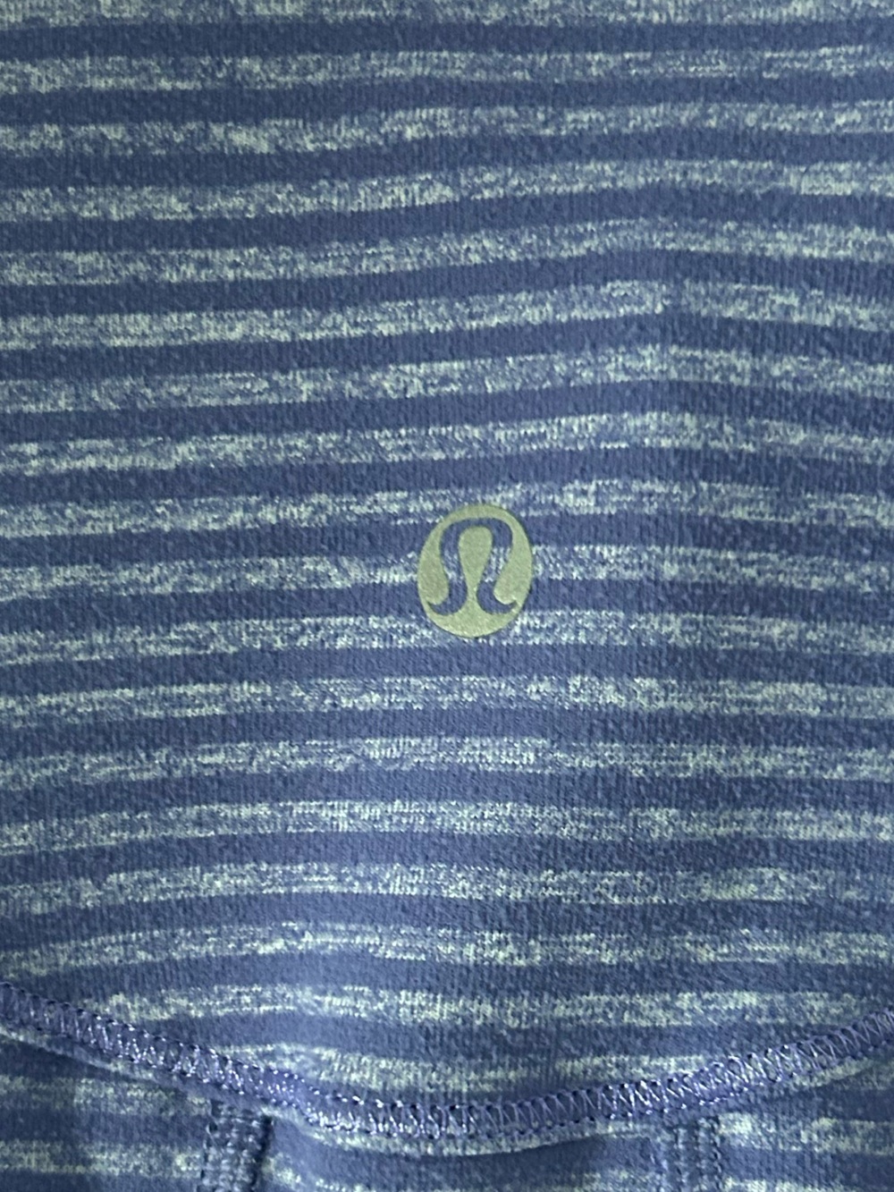 lululemon athletica Purple Striped Half-Zip Pullover - Picture 5 of 6